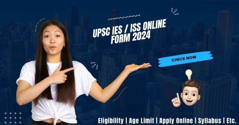 UPSC IES / ISS